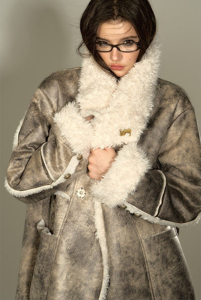 Fur One-piece Coat DPR0024